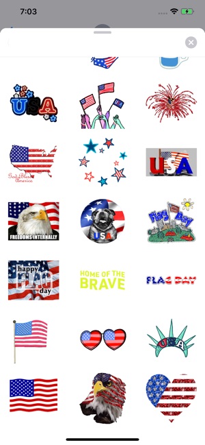 Animated Happy Flag Day USA(圖3)-速報App