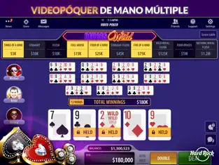 Captura de Pantalla 5 Hard Rock Blackjack y Casino iphone