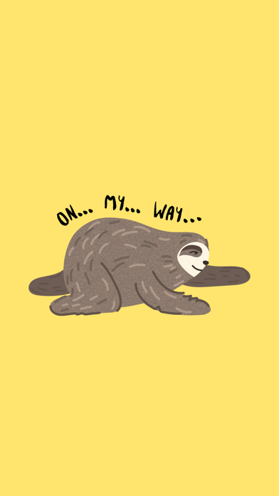 It's a Sloth Life Stickers screenshot 4