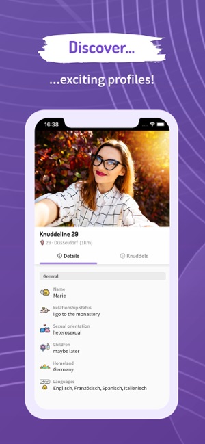 Knuddels - chat and flirt the App Store