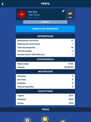Captura 8 Quiz Cultura General Español iphone