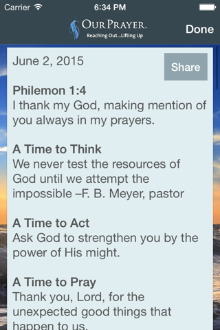 OurPrayer screenshot 2