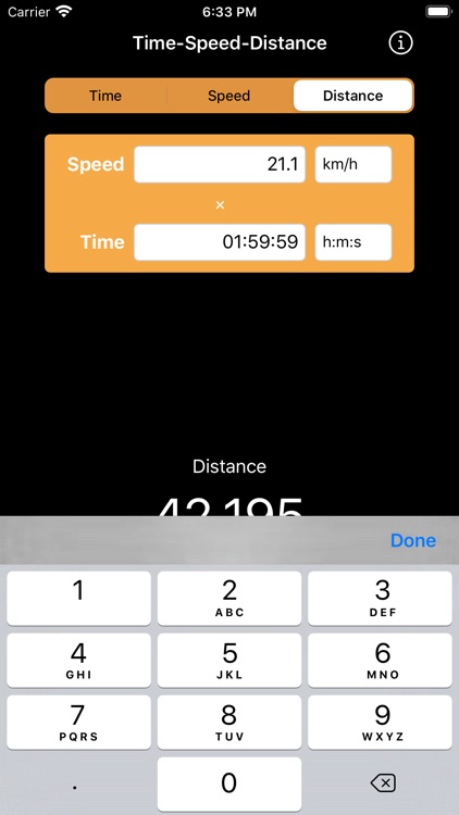 Time Speed Distance screenshot-3