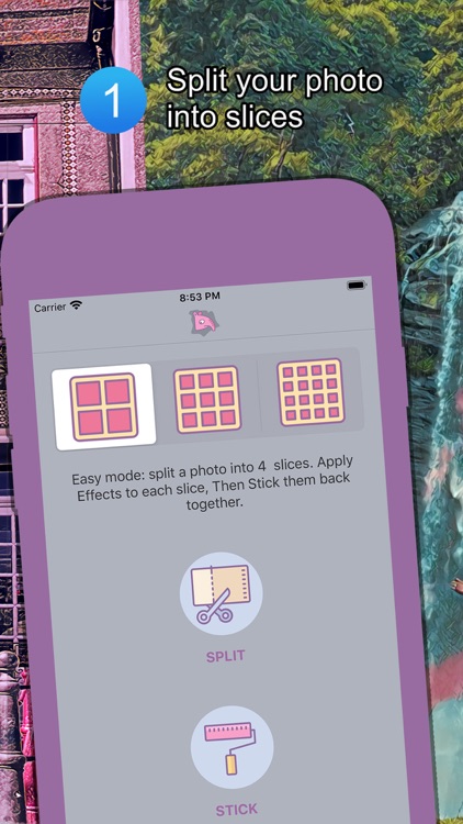 SplitStick for Prisma
