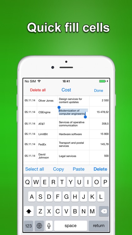 Financial Tracker pro - Tables