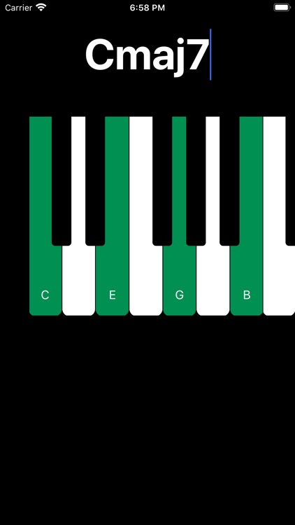 Piano Chord Finder