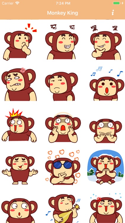 Monkey King Stickers