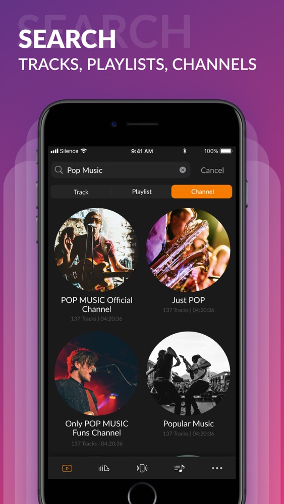 Silence Music: Streaming Music App for iPhone - Free Download Silence ...