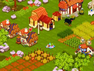 Captura de Pantalla 2 Happy Farm Village iphone