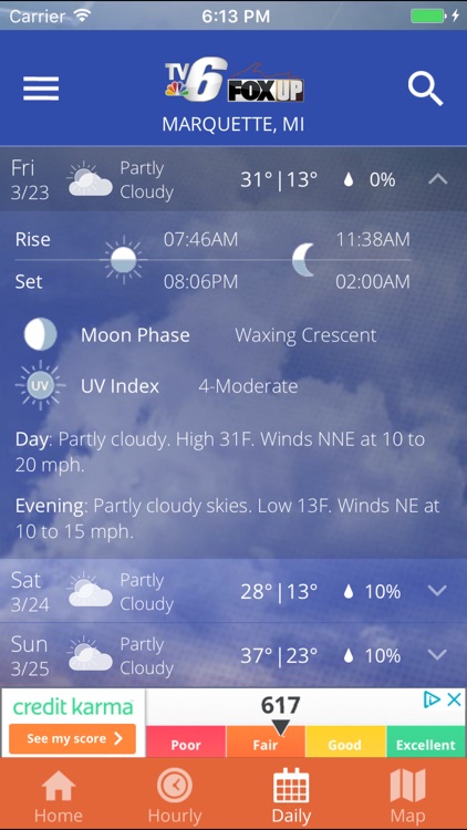 TV6 & FOX UP Weather screenshot-4