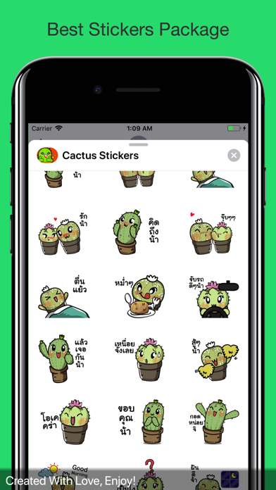 Cactus Animated Stickers screenshot 4