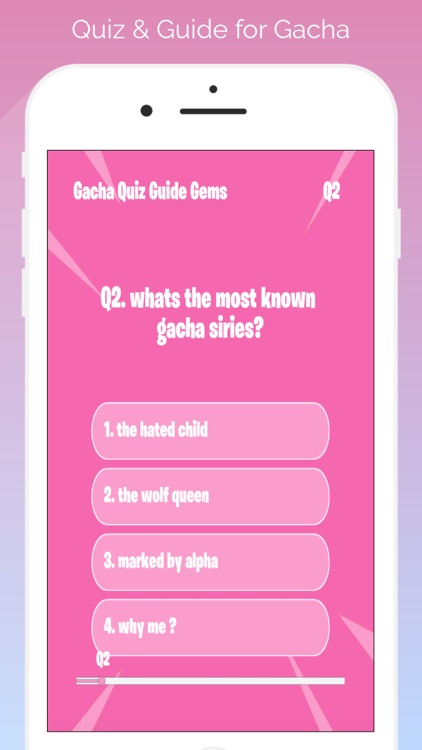 Quiz For Gacha Calling fans