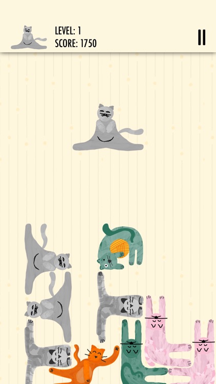 Catris, the cat stacking game