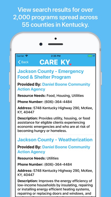 CARE KY