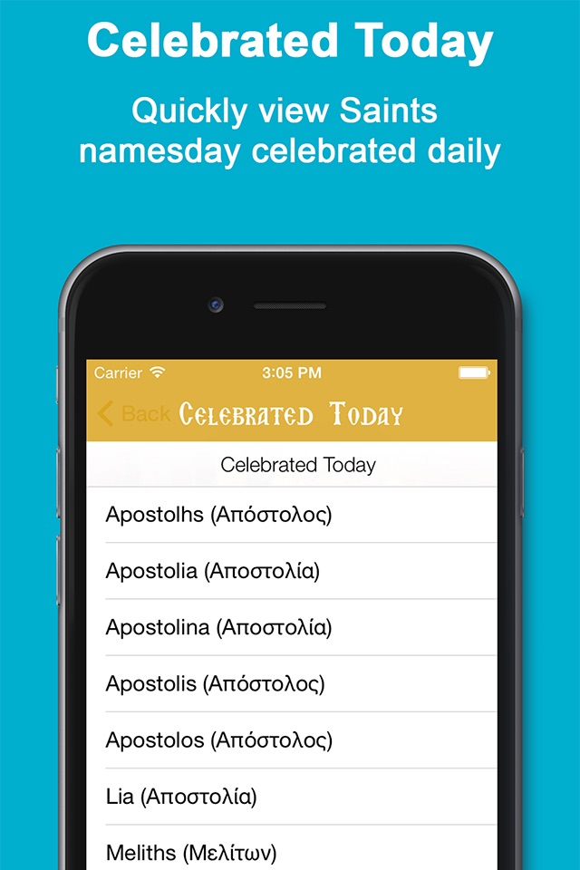 Greek Orthodox Calendar screenshot 3