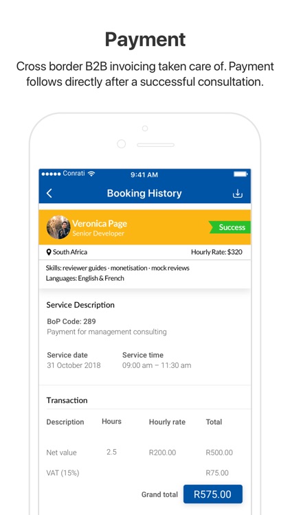 Conrati - Consulting on demand screenshot-6