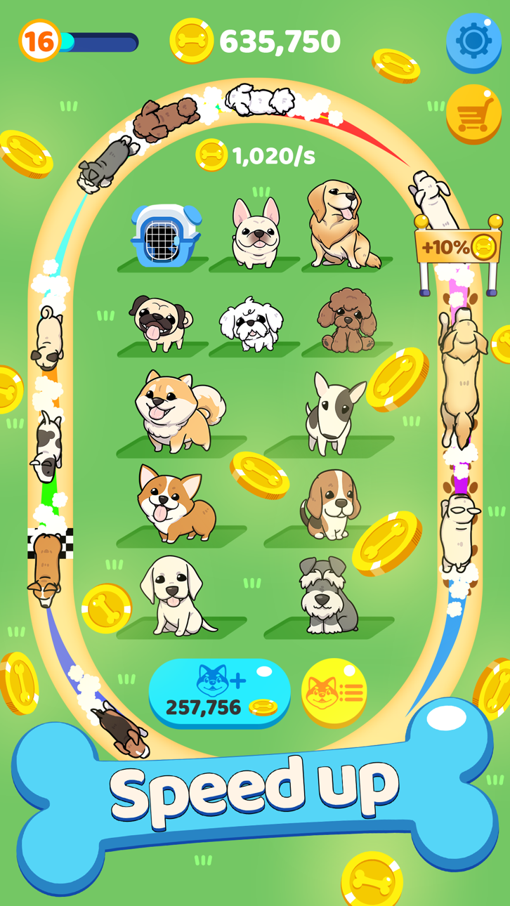 Merge Dogs! Hack screenshot 4 - iOS game interface