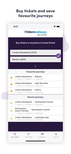 Chiltern Railways - Tickets(圖5)-速報App