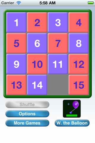Numbers Puzzle - náhled