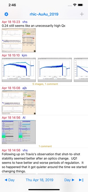 BNL CAD Elog Viewer