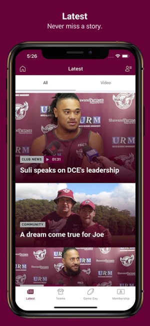 Manly Warringah Sea Eagles(圖5)-速報App