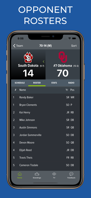 Oklahoma Football Schedules(圖9)-速報App