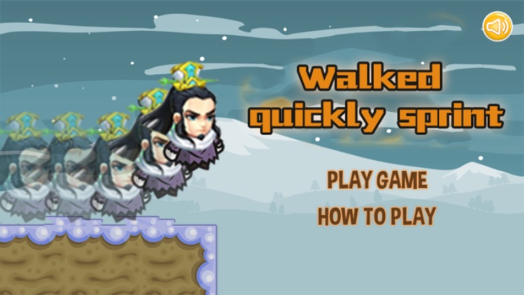 Walked quickly sprint