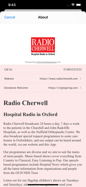 Radio Cherwell(圖3)-速報App