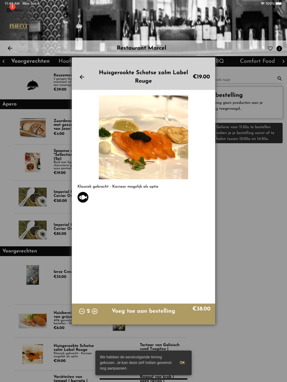 Restaurant Marcel screenshot 4