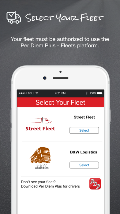 How to cancel & delete Per Diem Plus for Fleets from iphone & ipad 2