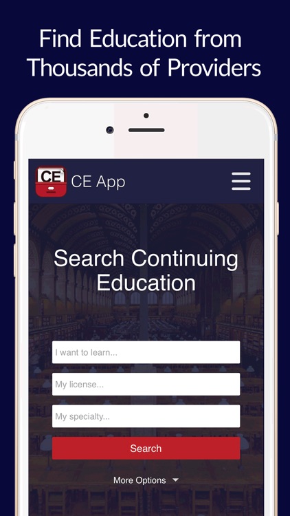 CE App - Find & Track CE/CME