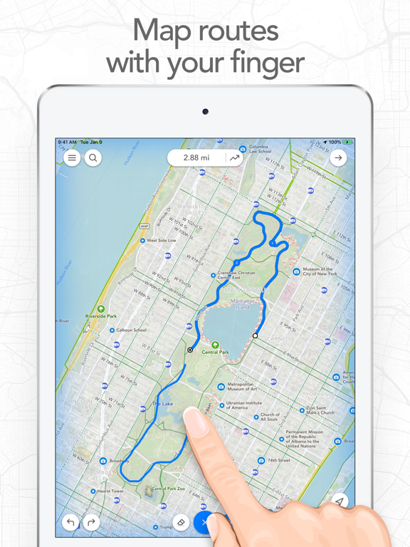 Strålende bagagerum pegs The best iPhone apps for route tracking - appPicker