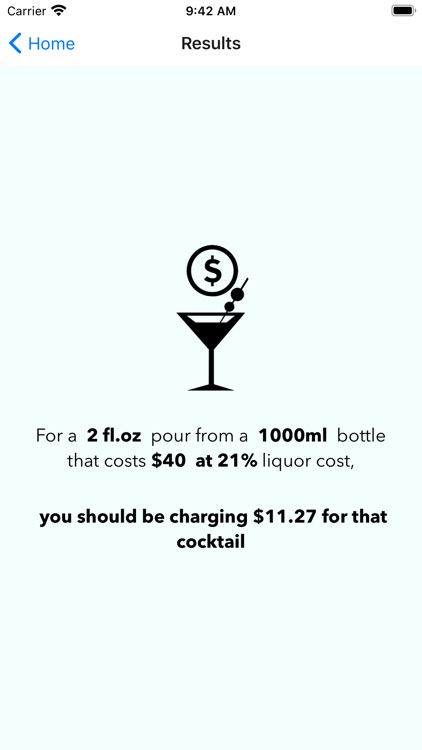 Beverage Cost Calculator screenshot-4