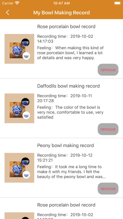 My Bowl Making Record Tool screenshot-4