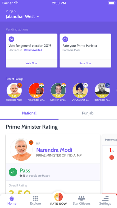 Neta - Leaders' Report Card screenshot 2