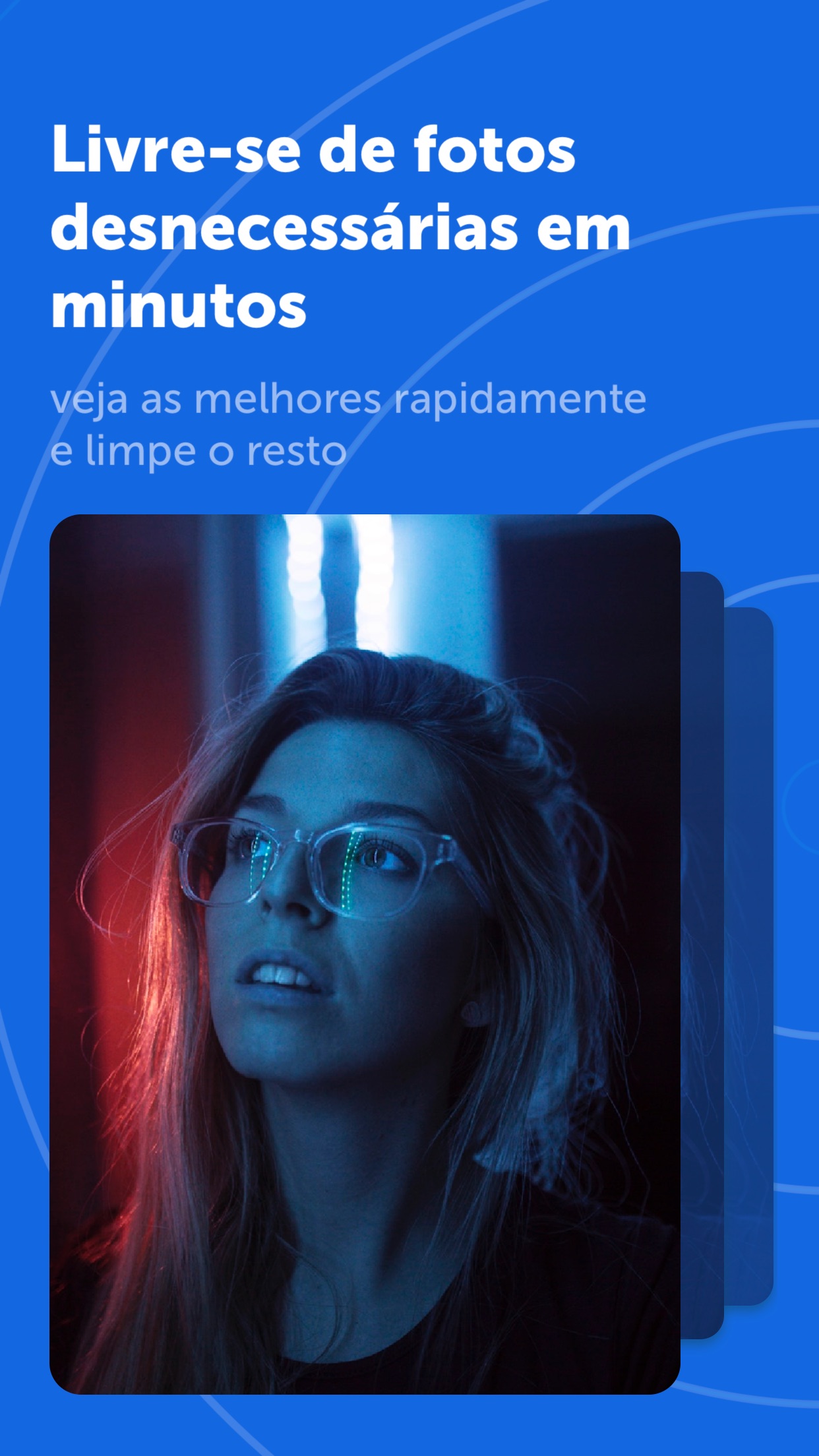 Screenshot do app Gemini Photos