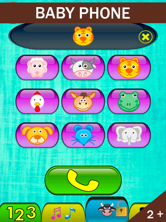 Baby Phone kids games 2 years
