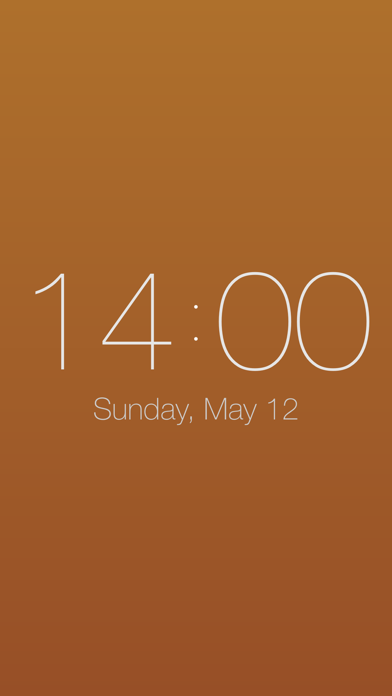 Gradient Color Clock screenshot 2