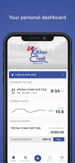 Kitchen Creek Golf(圖2)-速報App