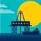 In this game you are the manager of several offshore platforms