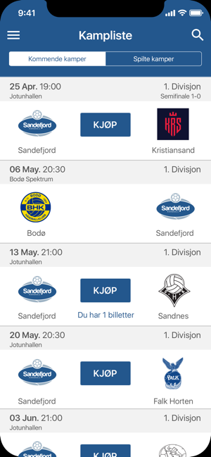 Sandefjord Håndball(圖2)-速報App