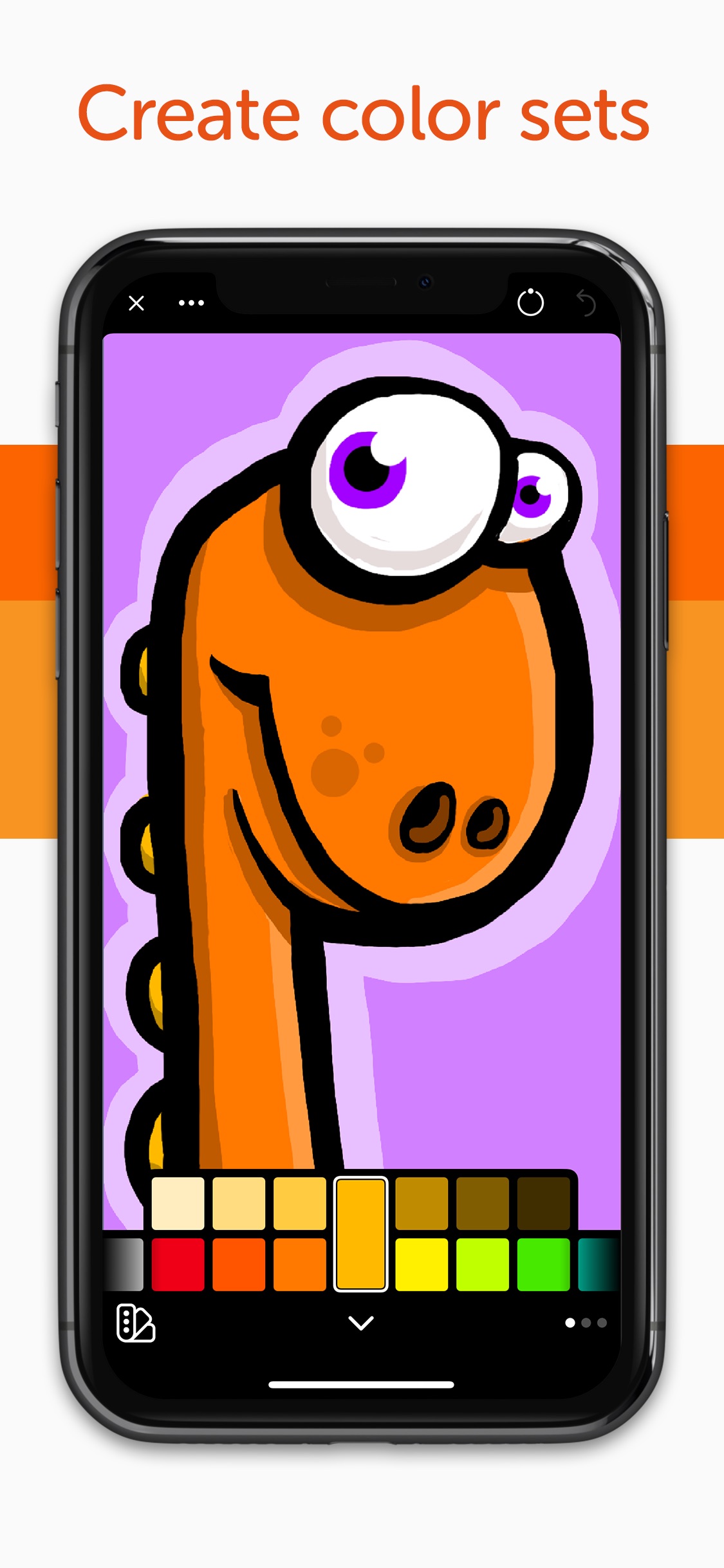 Screenshot do app Linea Sketch
