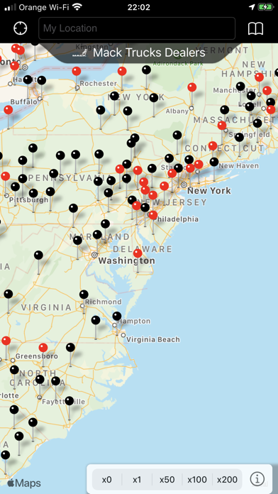 How to cancel & delete Mack Trucks Dealer Locator from iphone & ipad 1