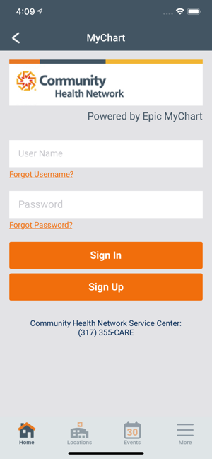 Community Health Network My Chart