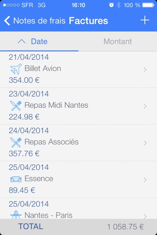 WM Note de frais screenshot 2