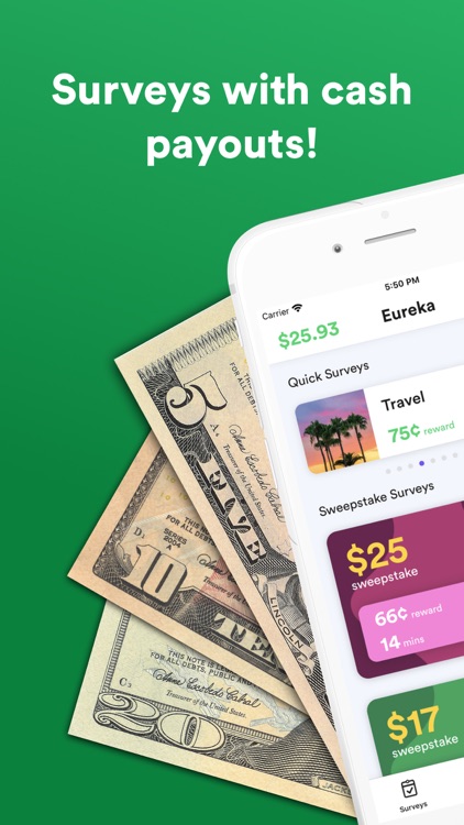 Eureka - Cash for Surveys