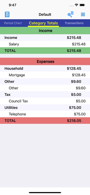 MoBill Budget(圖2)-速報App