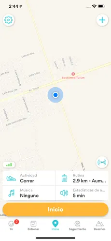 Screenshot 1 Runkeeper- Registro por GPS iphone