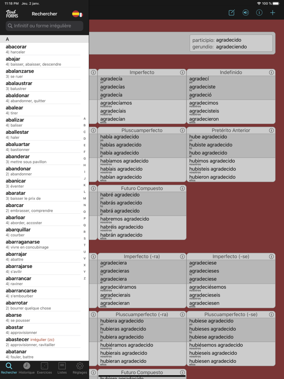 VerbForms Español VerbForms Español