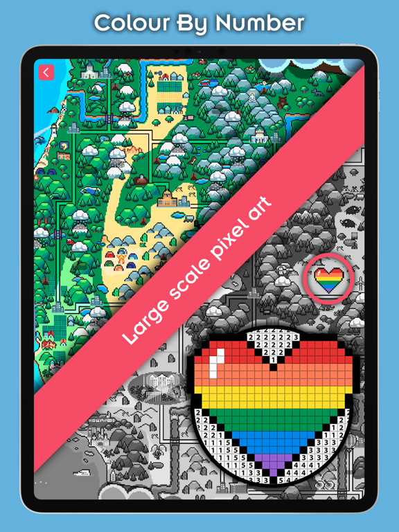 PiXX: Pixel Art Colouring Game на iPad